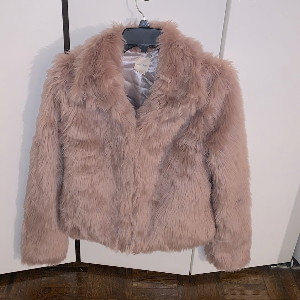 Wet Seal faux fur jacket